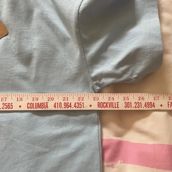 BNWT Princess Highway Embroidered Poodle Dog Light Bluer T-Shirt Top - Picture 5 of 7